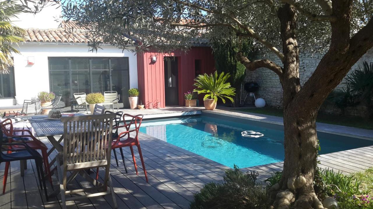 مبيت وإفطار سان مارتن دو ر Les Jardins De Clerjotte المظهر الخارجي الصورة